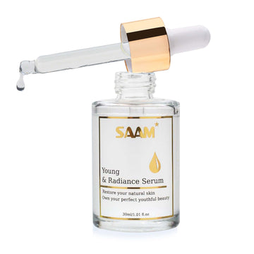 Saam young serum rejuvenate skin with radiant hydration