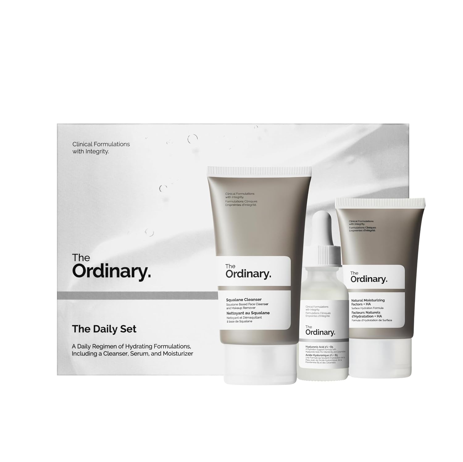 The Ordinary Daily Set – Hydrating 3-Step Routine for All Skin Types