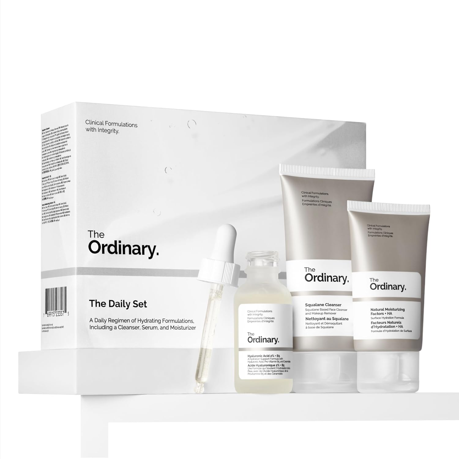 The Ordinary Daily Set – Hydrating 3-Step Routine for All Skin Types