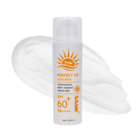 Saam perfect uv sunscreen broad spectrum spf60 plus pa ++++