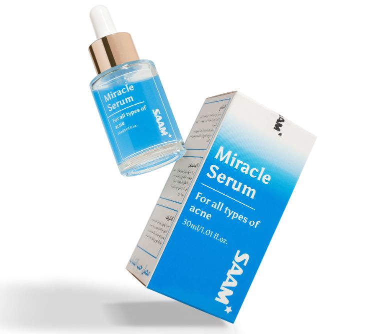 Saam miracle acne serum clear stubborn all acne