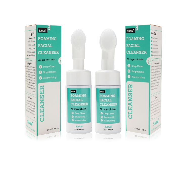 Saam facial cleanser – deep cleanse, gentle care