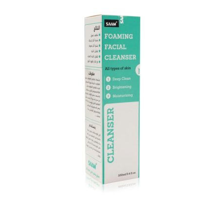 Saam facial cleanser – deep cleanse, gentle care