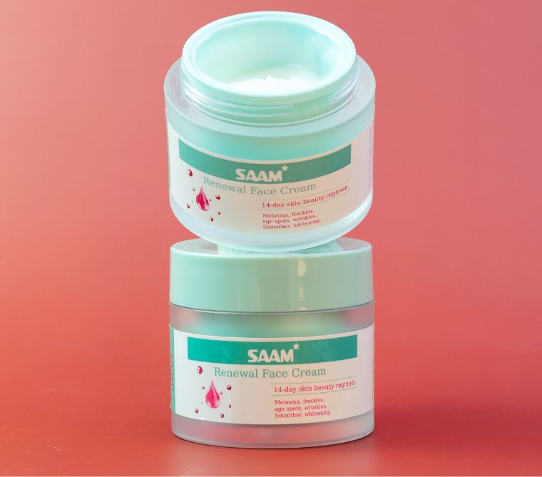 Saam renewal face cream for hyperpigmentation removal in 3 weeks