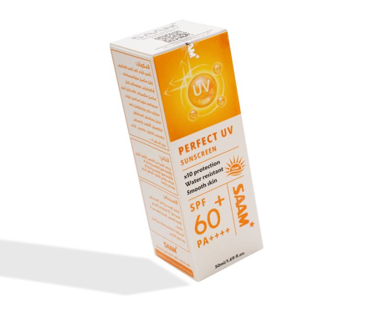 Saam perfect uv sunscreen broad spectrum spf60 plus pa ++++