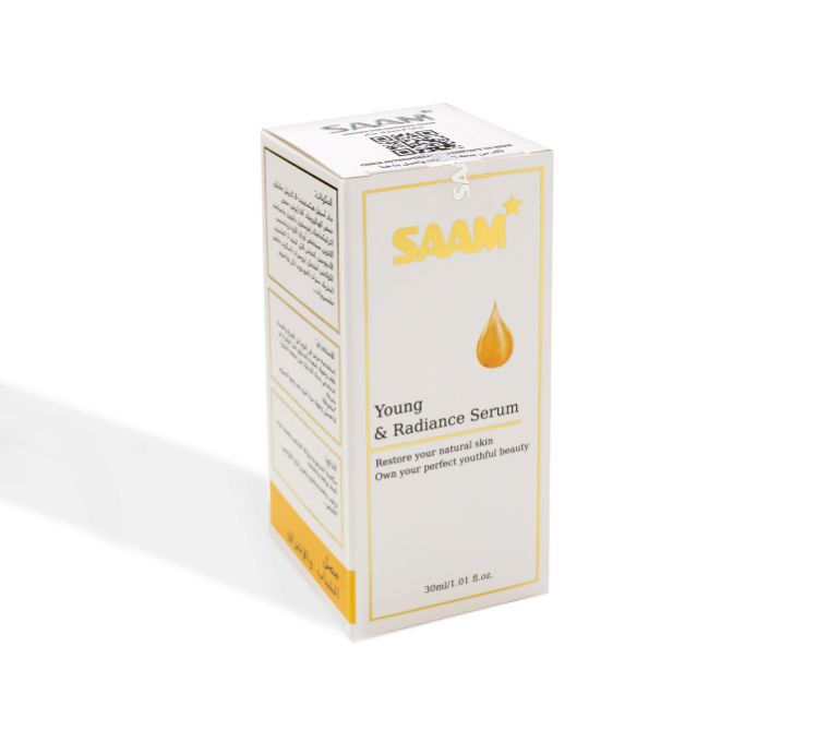 Saam young serum rejuvenate skin with radiant hydration